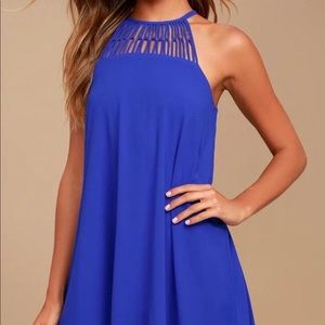 Lulu’s Blue Swing Dress
